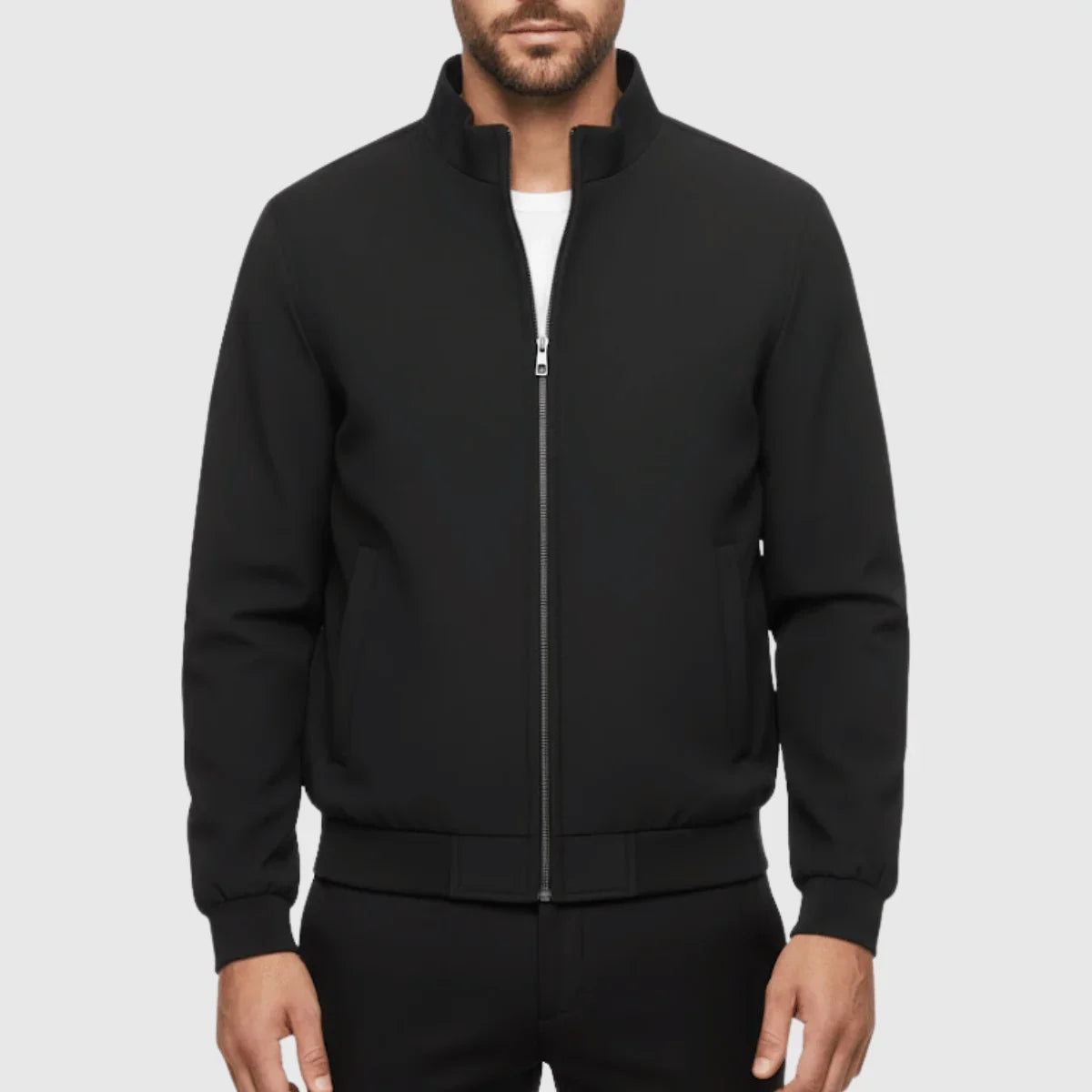Jaqueta Bomber Masculina com Zíper