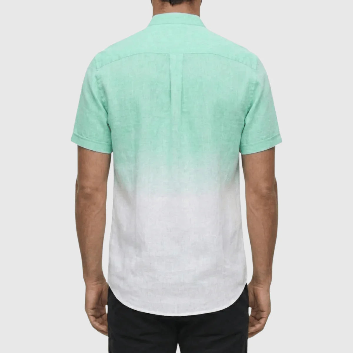 Camisa de Linho Masculina Degradê