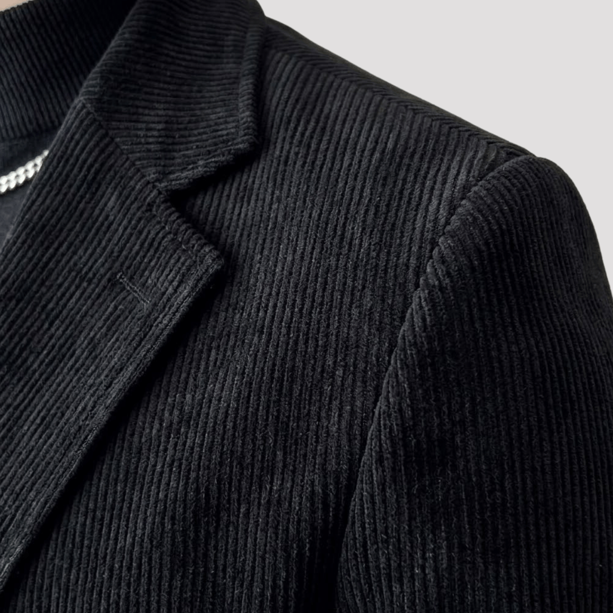 Blazer Masculino de Veludo Cotelê