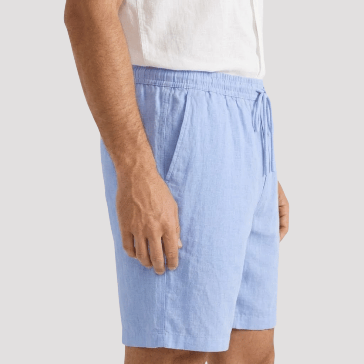 Bermuda de Linho Masculina Riviera