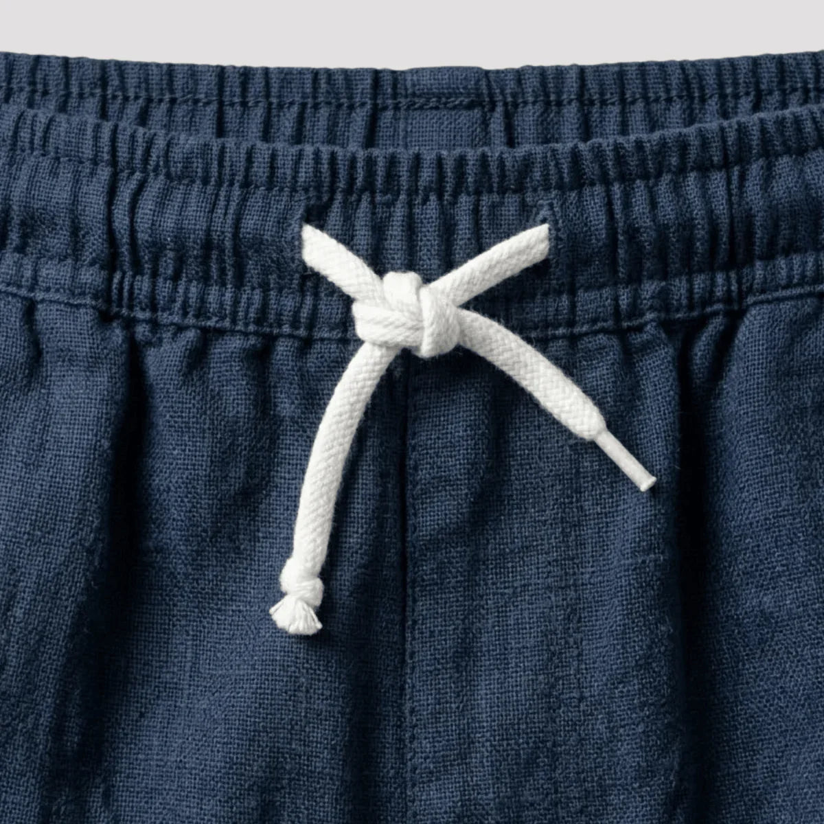 Bermuda de Linho Masculina Lisa