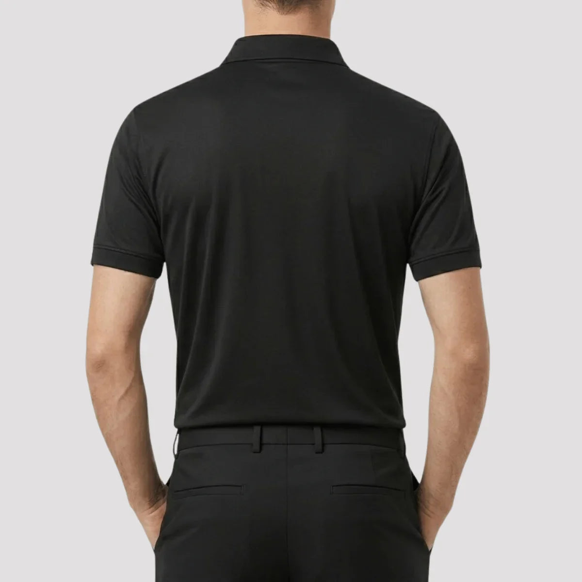 Camisa Polo Masculina em Seda
