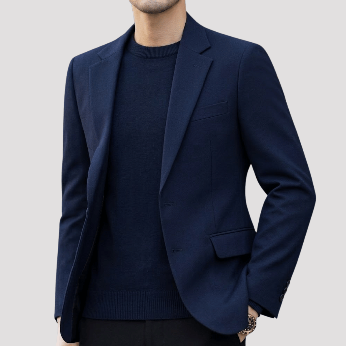 Blazer Masculino Casual de Alfaiataria