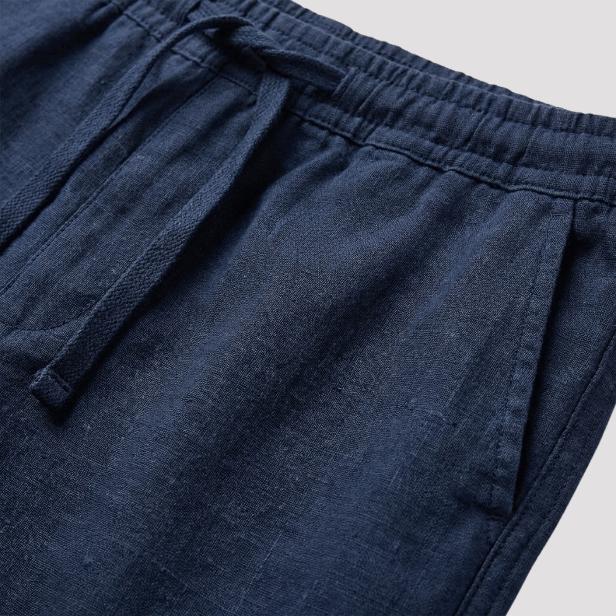 Bermuda de Linho Masculina Reta