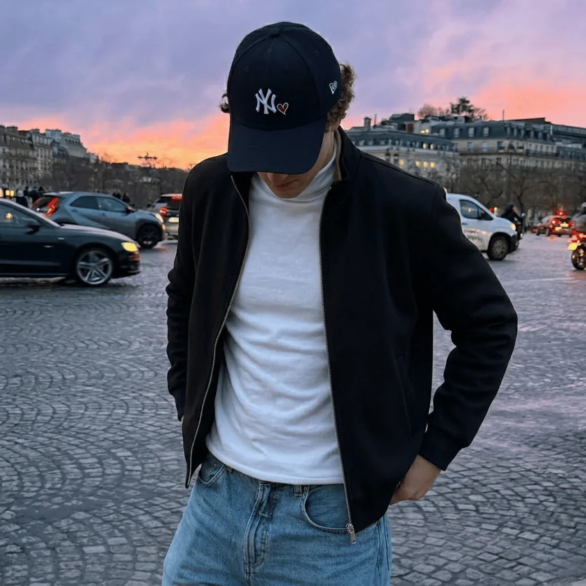 Jaqueta Bomber Masculina com Zíper