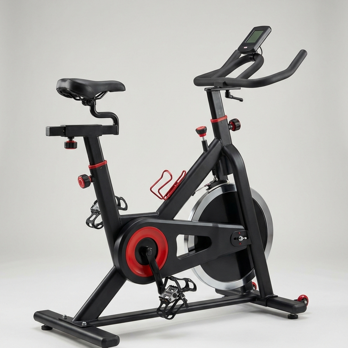 Bicicleta Ergométrica Indoor 8kg em fundo neutro