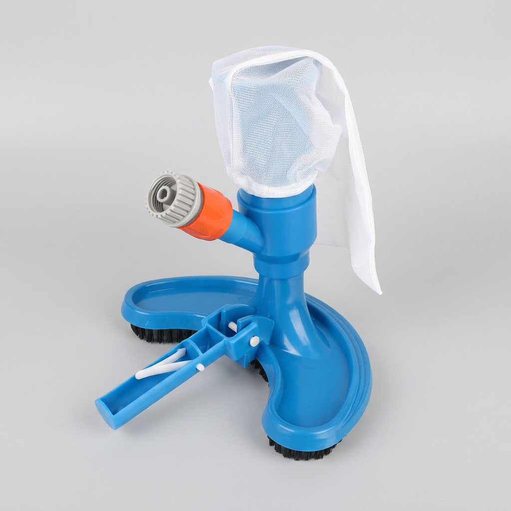 Aspirador de piscina automático Pool Cleaner - vista frontal em fundo neutro