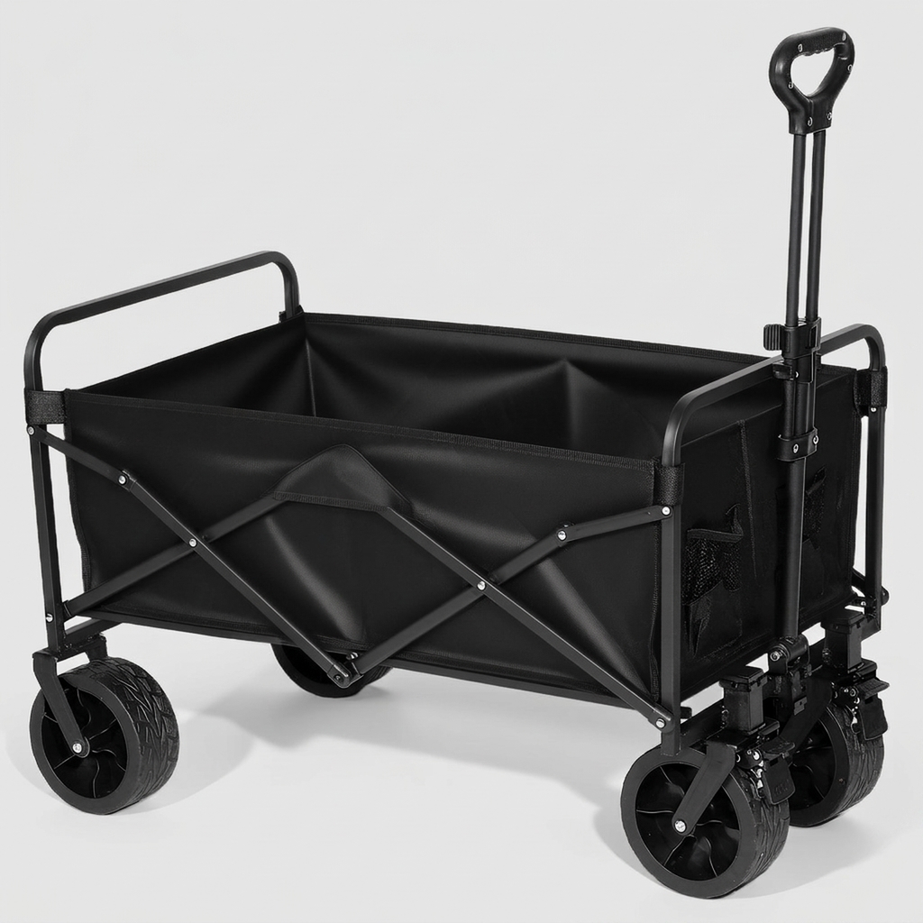 Carrinho de piquenique térmico dobrável EasyGo - vista frontal em fundo neutro