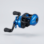 Carretilha de pesca FishPro AE-2000 azul em fundo neutro