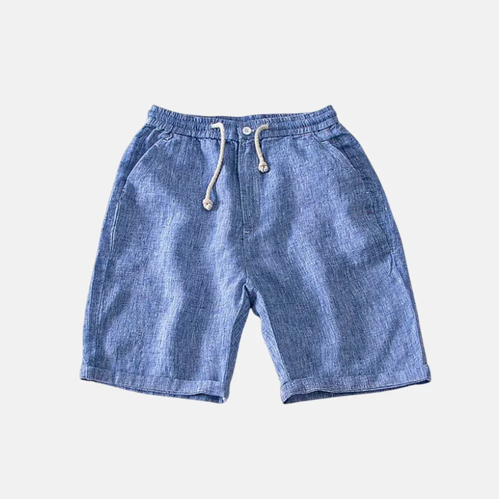 Bermuda Linho Casual Masculina