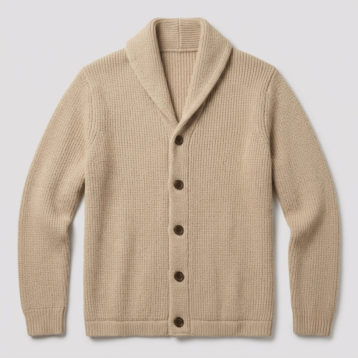 Cardigan Masculino Tricot Flanelado
