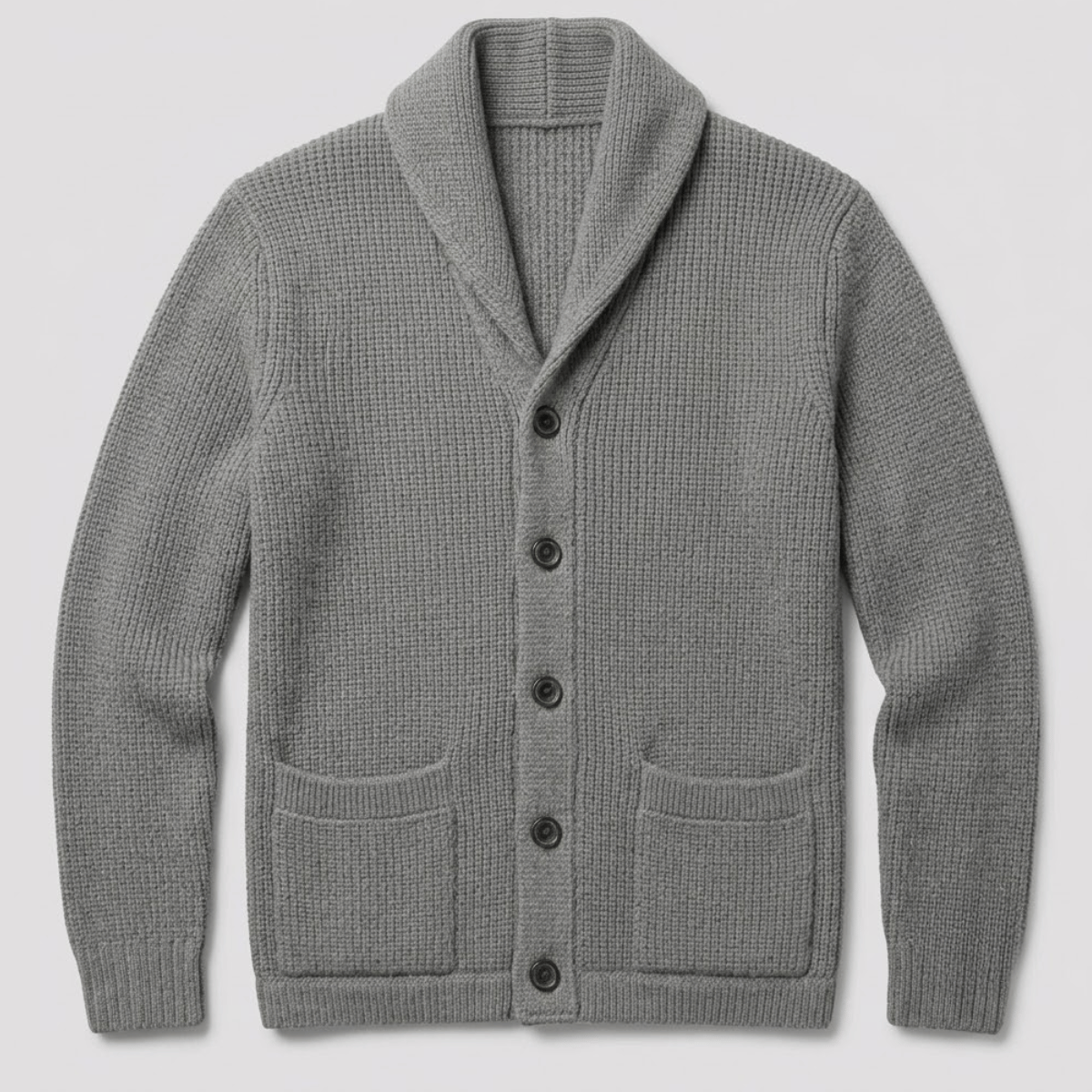 Cardigan Masculino Tricot Flanelado