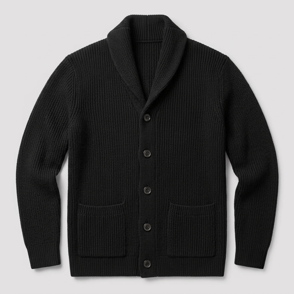 Cardigan Masculino Tricot Flanelado