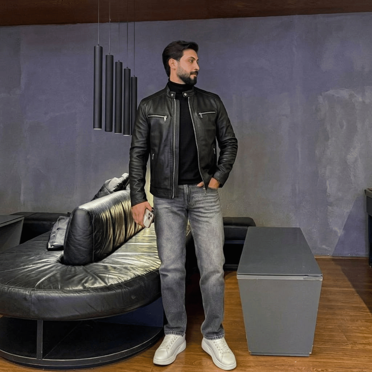 Jaqueta Motoqueiro Masculina