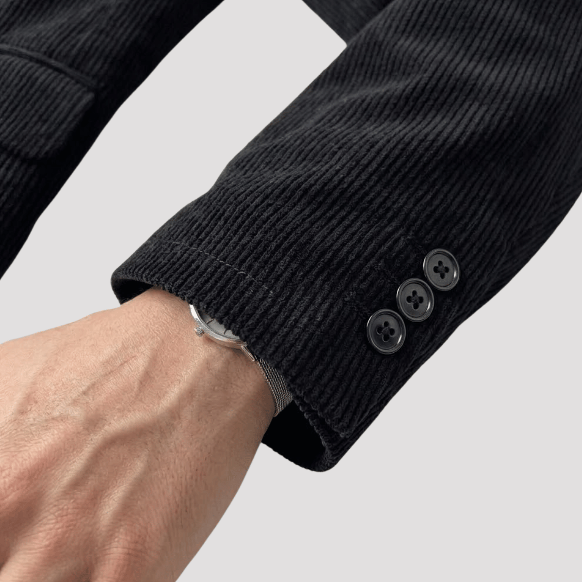 Blazer Masculino de Veludo Cotelê