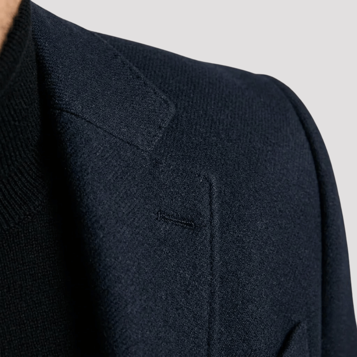 Sobretudo Masculino Longo Elegante