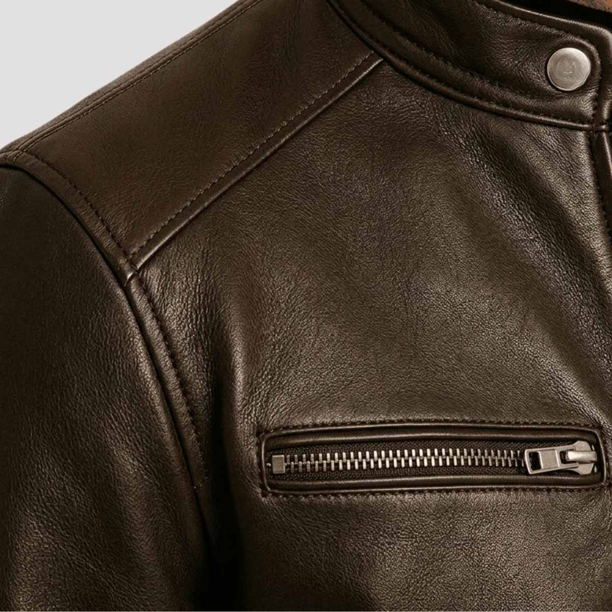 Jaqueta Motoqueiro Masculina Elegante