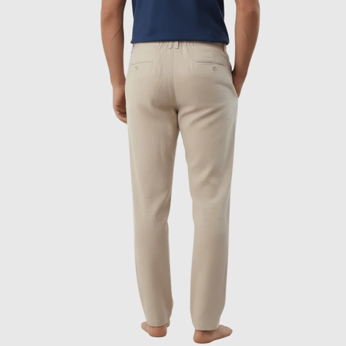 Calça de Linho Masculina Casual