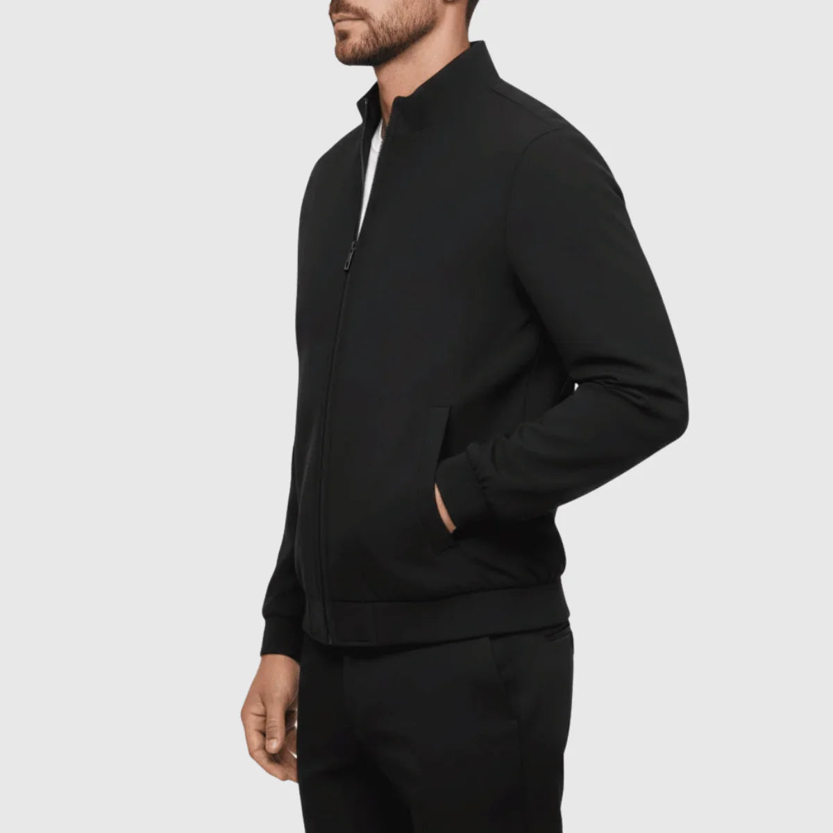 Jaqueta Bomber Masculina com Zíper