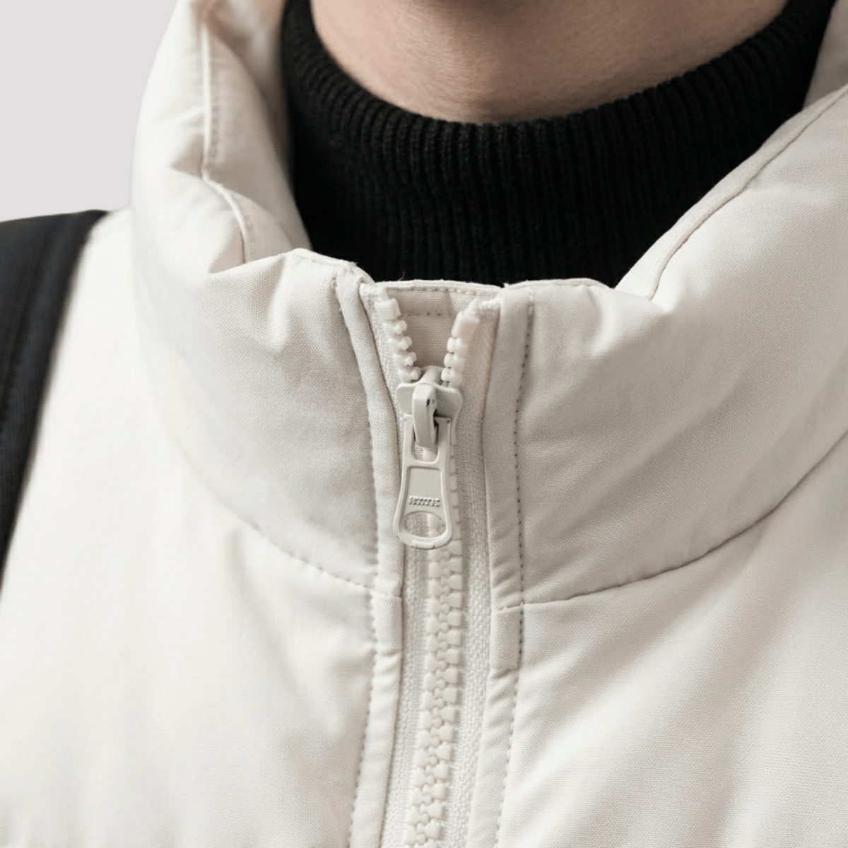 Jaqueta Masculina Puffer com Ziper