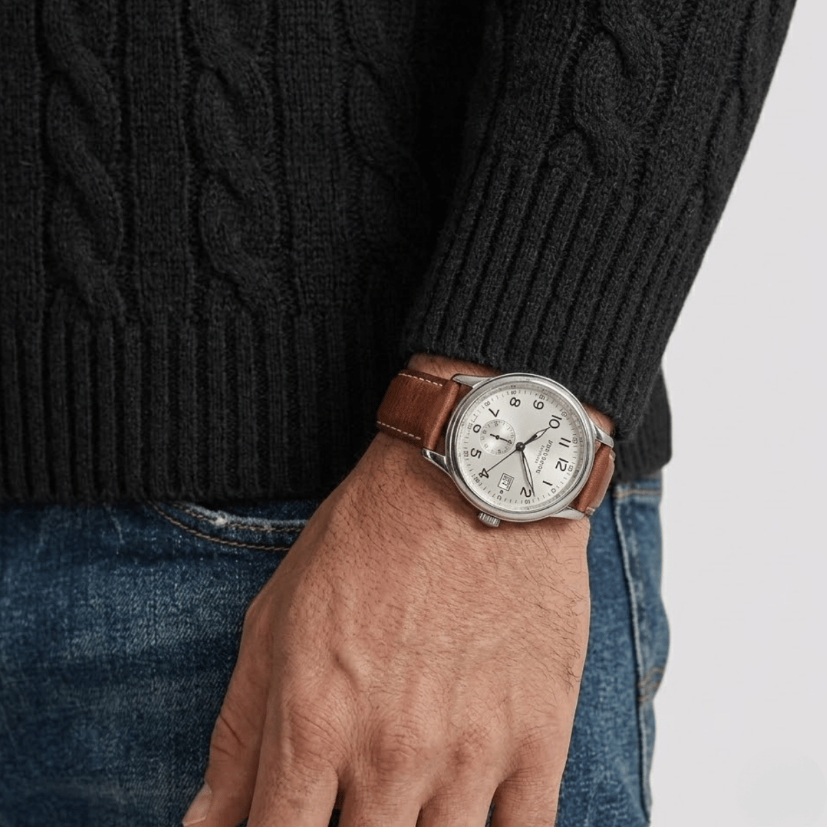 Suéter Quarter Zip Masculino Texturizado