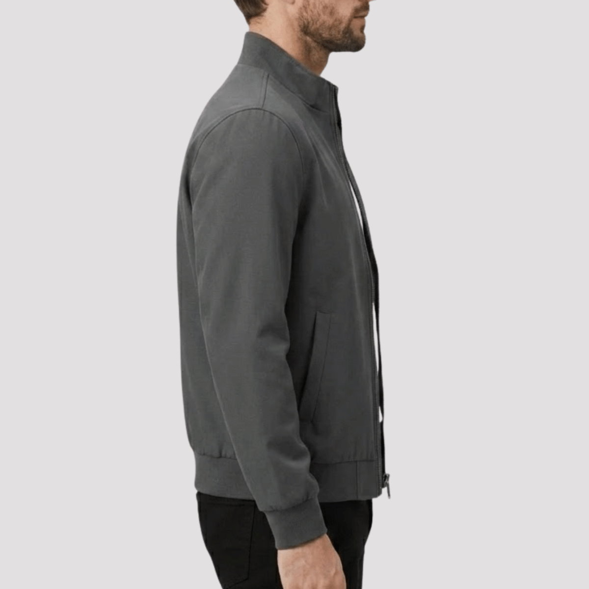 Jaqueta Bomber Masculina com Zíper