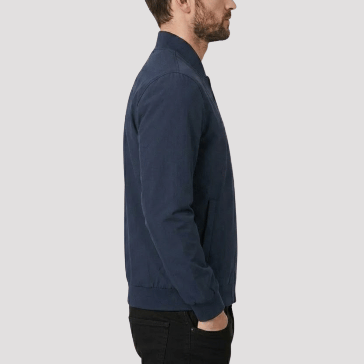 Jaqueta Bomber Masculina com Zíper