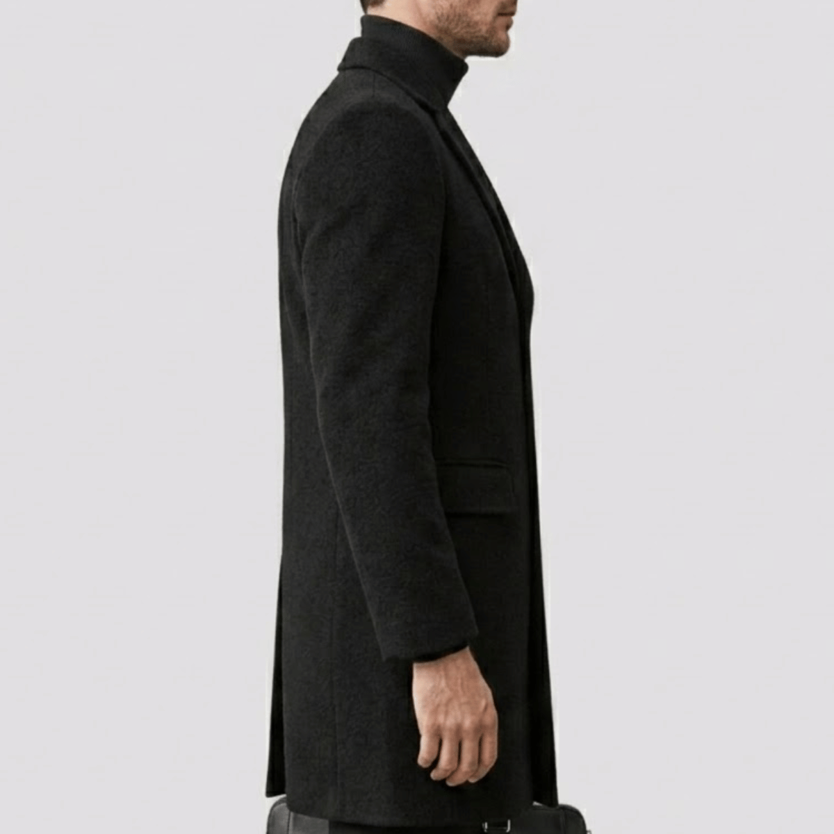 Sobretudo Masculino de Lã