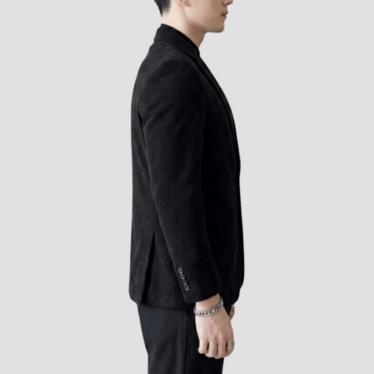 Blazer Masculino de Veludo Cotelê