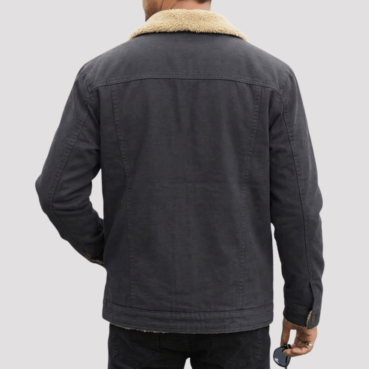Jaqueta Masculina com Interior Forrado