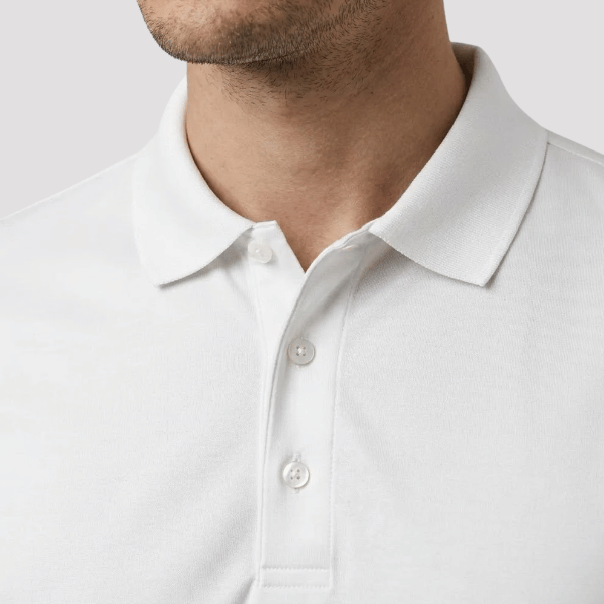 Camisa Polo Masculina em Seda