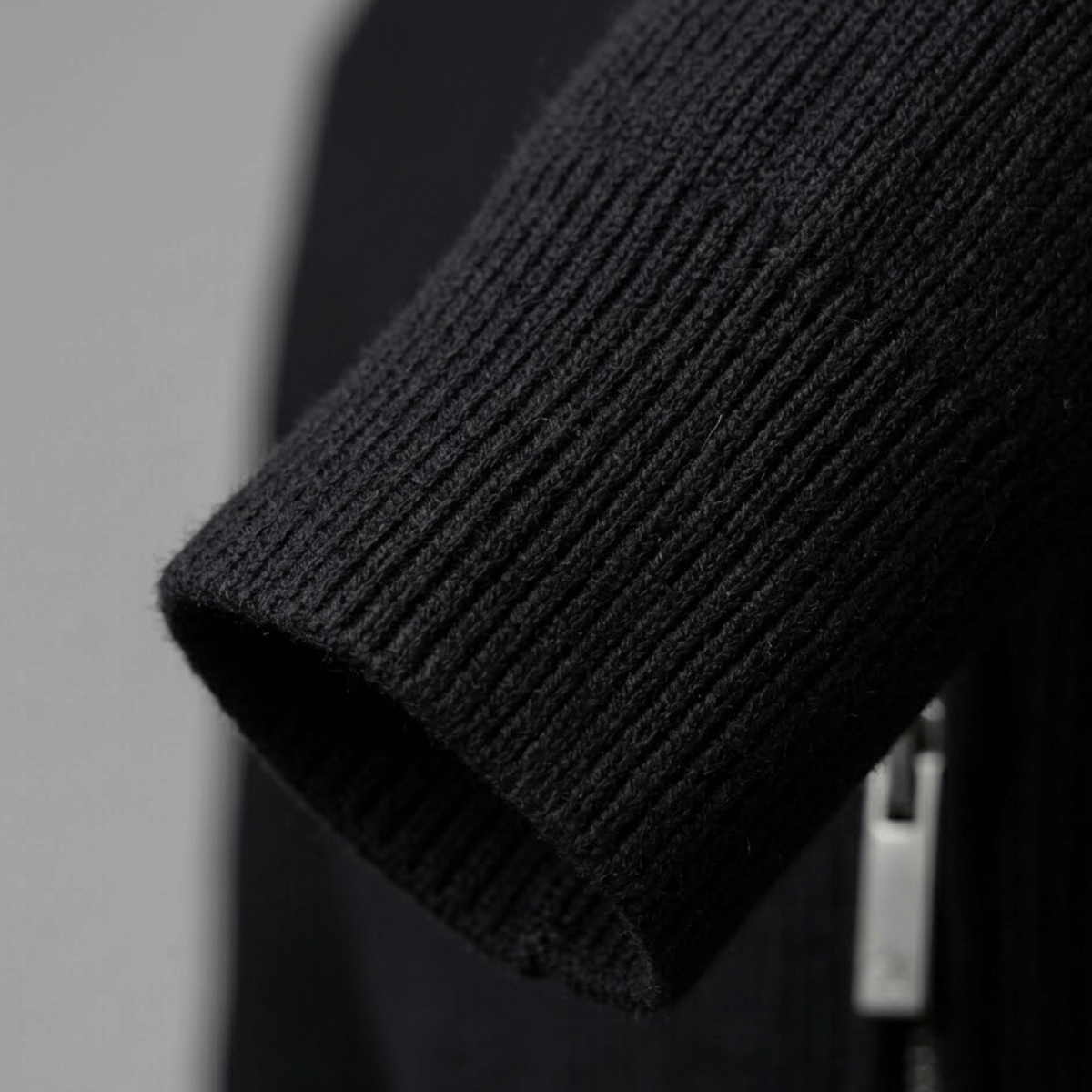 Cardigan Masculino de Tricot com Zíper