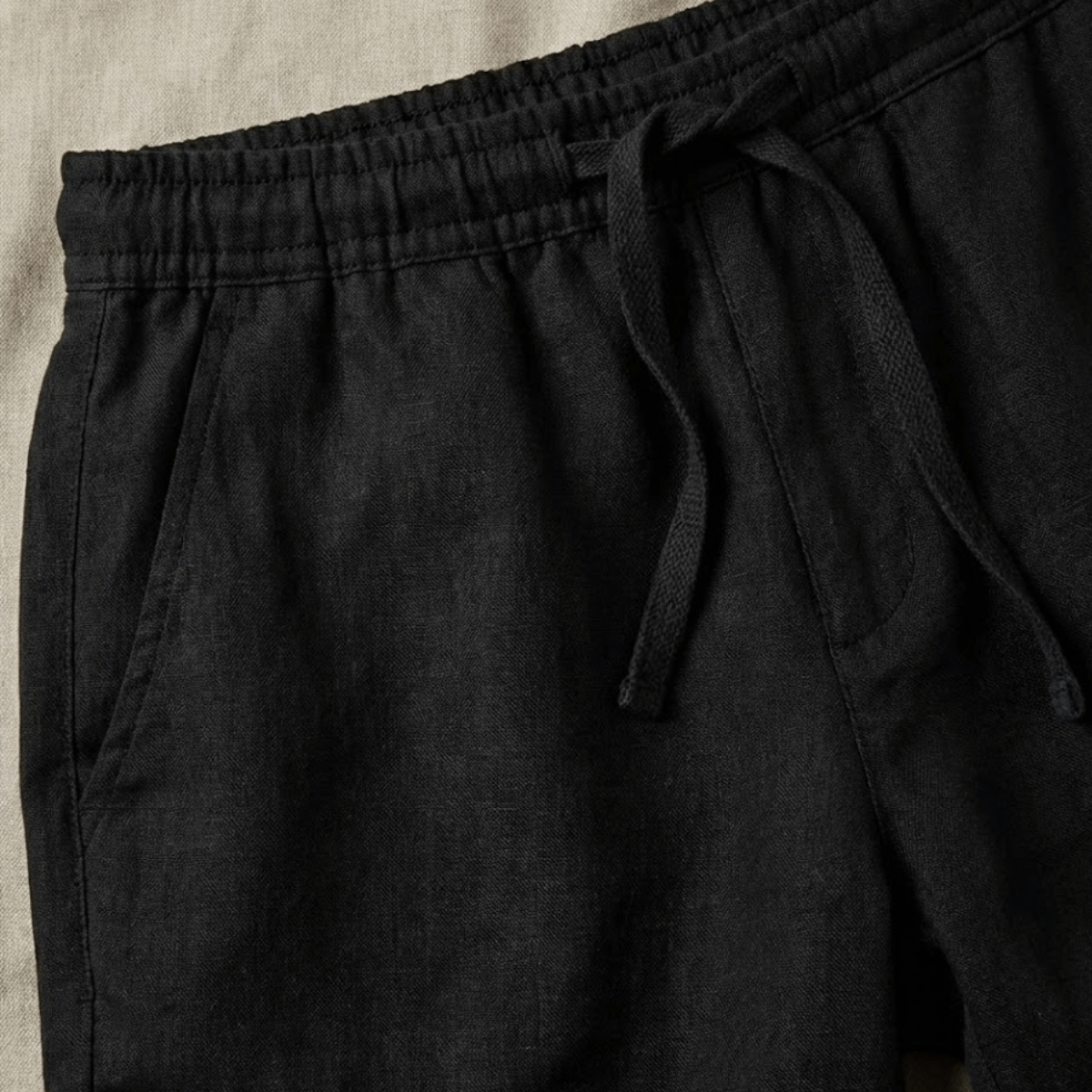 Bermuda de Linho Masculina Reta