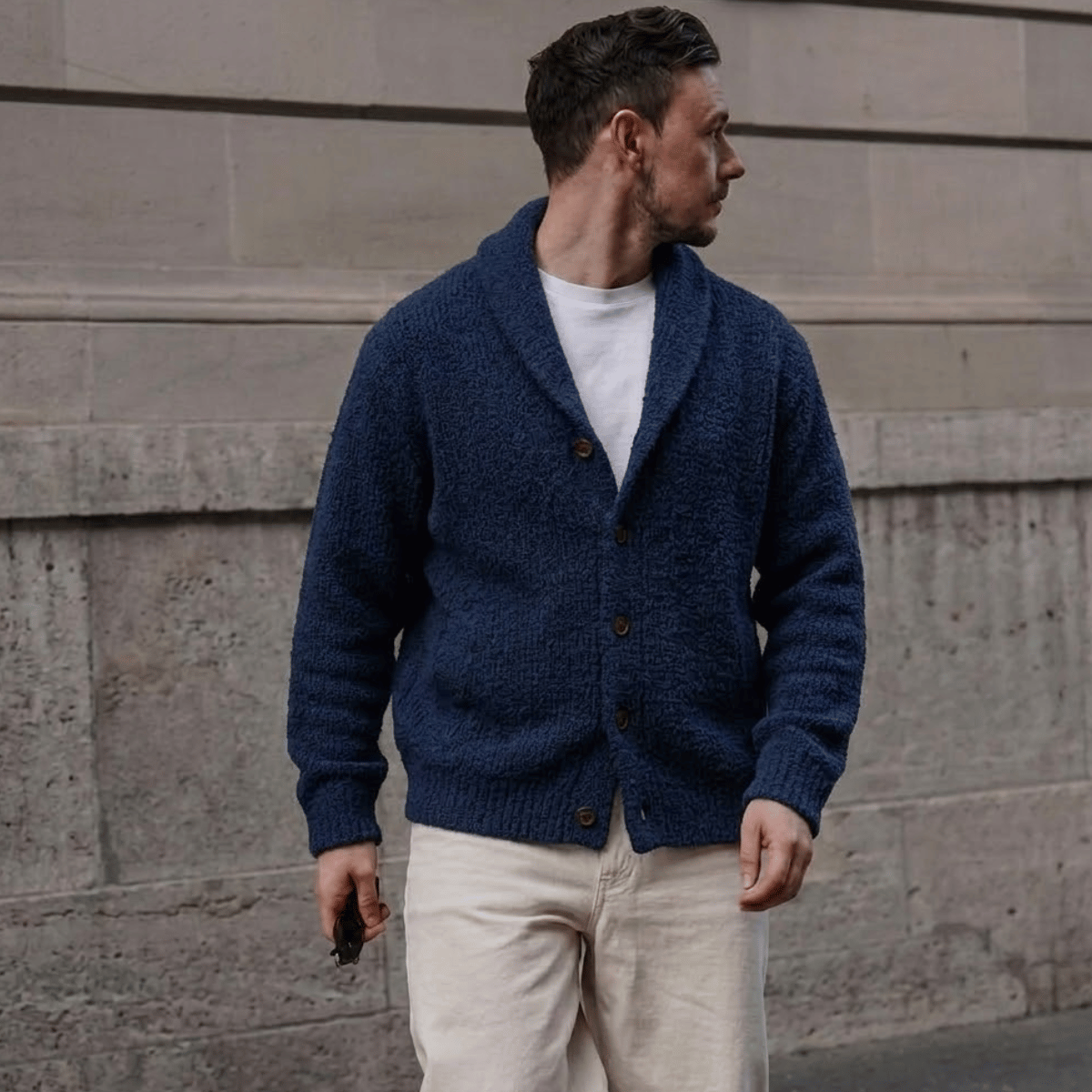 Cardigan Masculino de Tricot