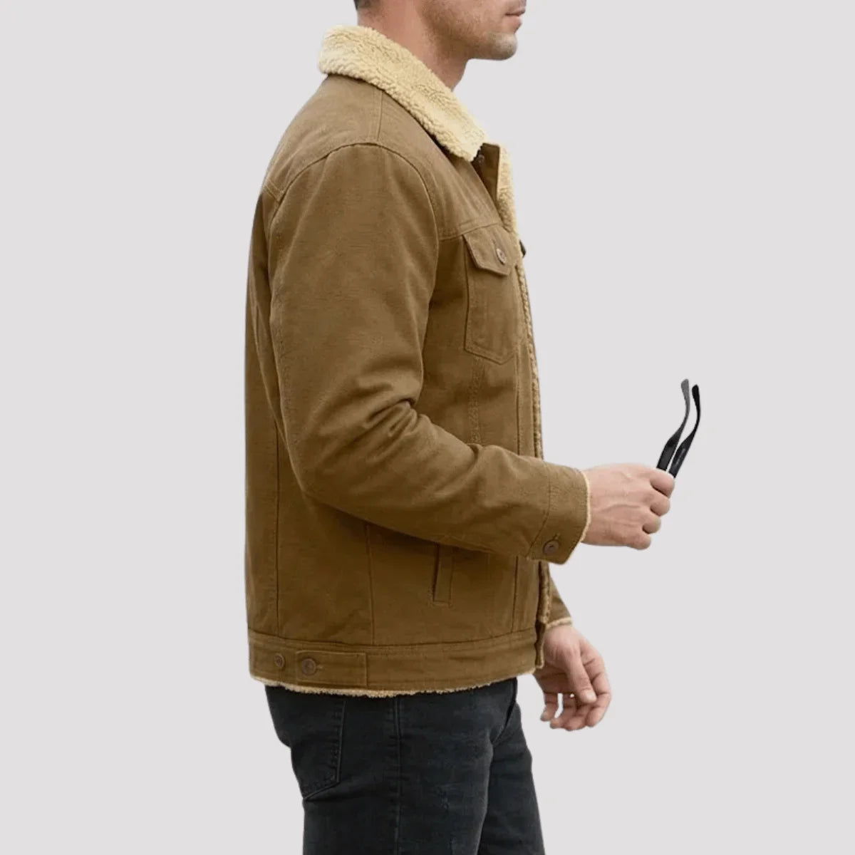 Jaqueta Masculina com Interior Forrado
