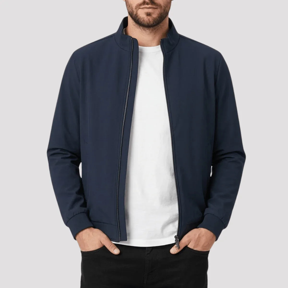 Jaqueta Bomber Masculina com Zíper