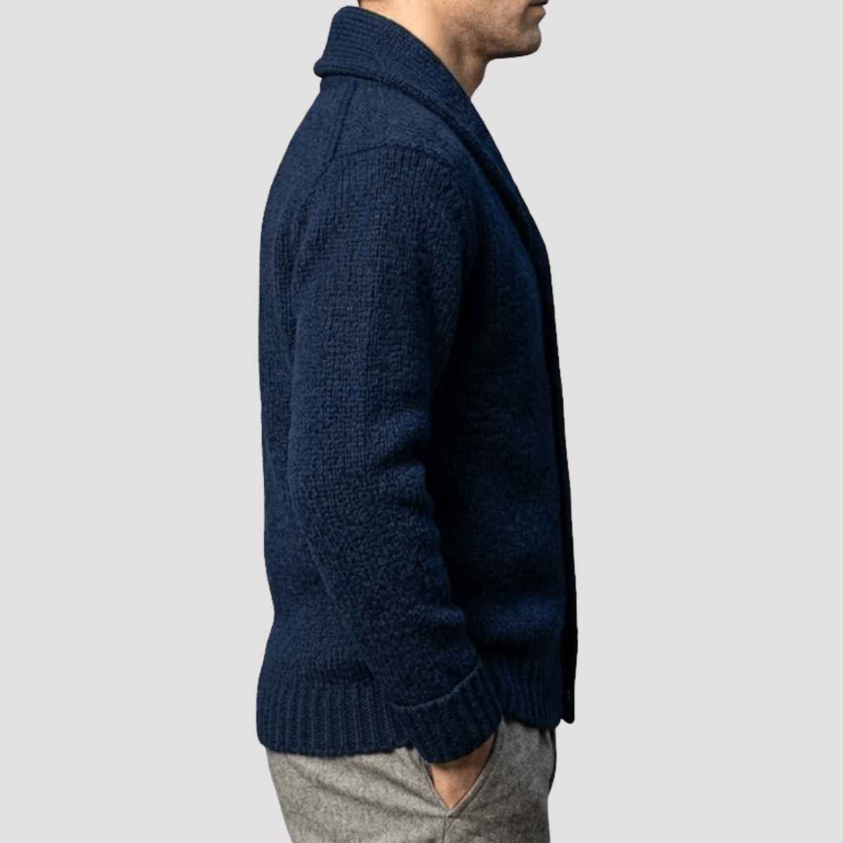 Cardigan Masculino de Tricot
