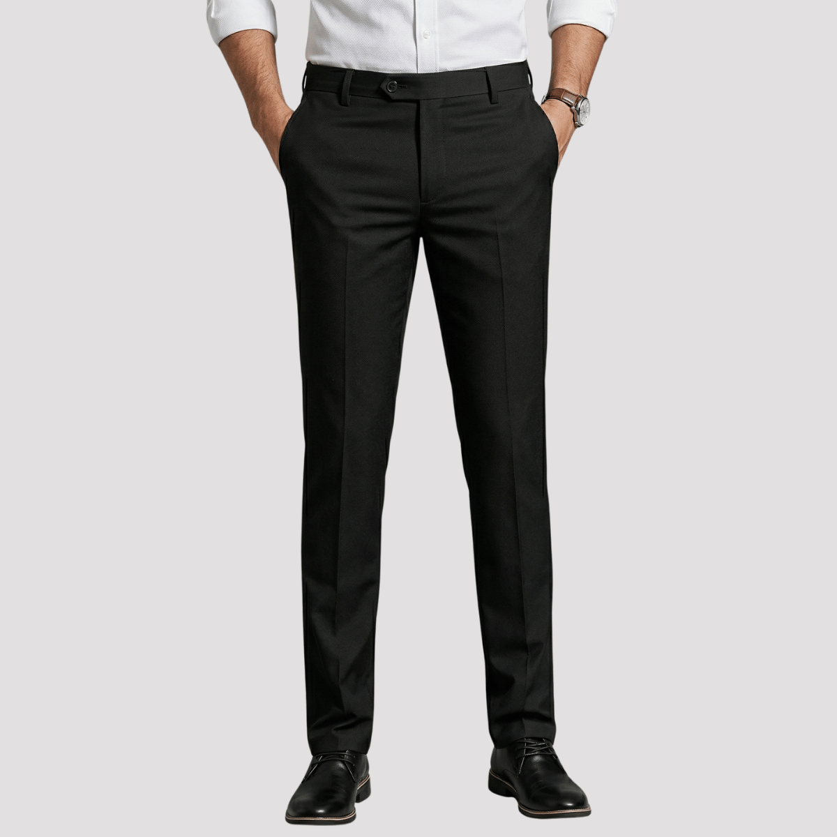 Calça de Alfaiataria Masculina Preta